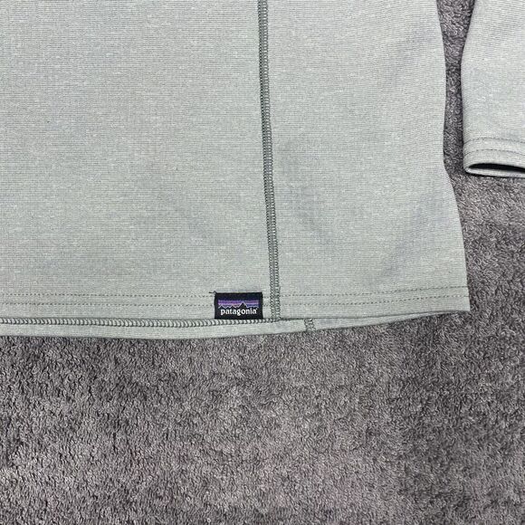 Patagonia Womens M Midweight Capilene Baselayer Gray Long Sleeve Polartec - Picture 7 of 11